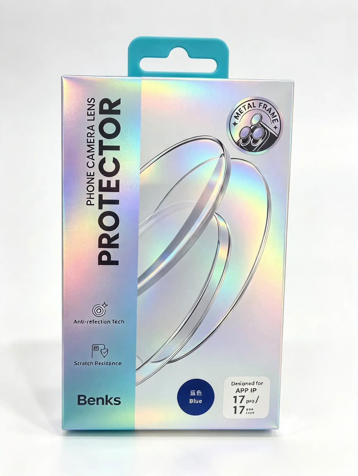 BENKS CAMERA LENS IPHONE 17PRO/17PROMAX