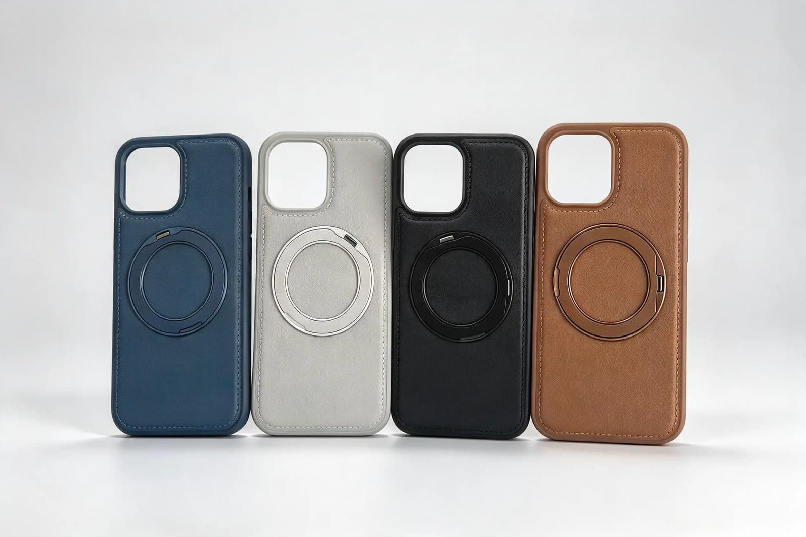 iphone 13Pro Max Leather Stand Mosinka Cover